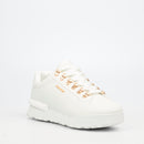 Urbanart Play 28 Faux Wax Sneaker - White footwear Urbanart
