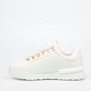 Urbanart Play 28 Faux Wax Sneaker - White footwear Urbanart