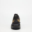 Urbanart Play 29 Faux Wax / Mesh Sneaker - Olive footwear Urbanart