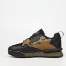 Urbanart Play 29 Faux Wax / Mesh Sneaker - Olive footwear Urbanart
