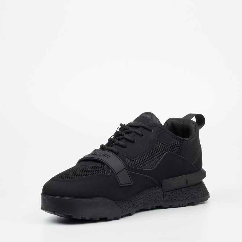 Urbanart Play 2 Faux Nubuck / Mesh Sneaker - Black footwear Urbanart