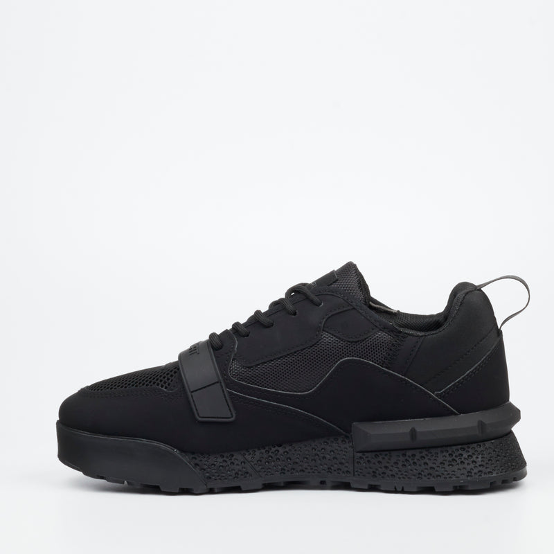 Urbanart Play 2 Faux Nubuck / Mesh Sneaker - Black footwear Urbanart