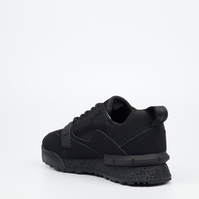 Urbanart Play 2 Faux Nubuck / Mesh Sneaker - Black footwear Urbanart