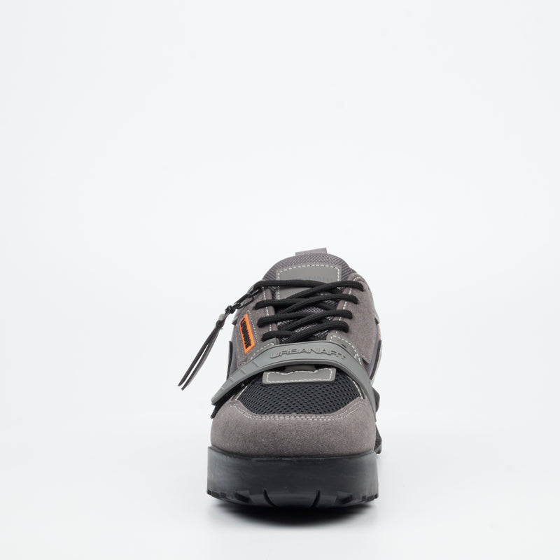 Urbanart Play 2 Faux Nubuck / Mesh Sneaker - Grey footwear Urbanart