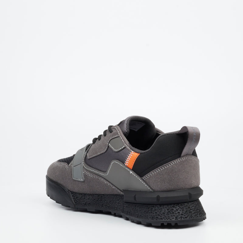 Urbanart Play 2 Faux Nubuck / Mesh Sneaker - Grey footwear Urbanart