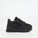 Urbanart Play 2 Faux Nubuck / Mesh Sneaker - Black (kids)