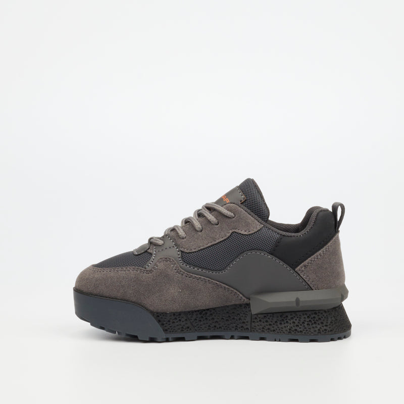 Urbanart Play 2 Faux Nubuck / Mesh Sneaker - Grey (kids)