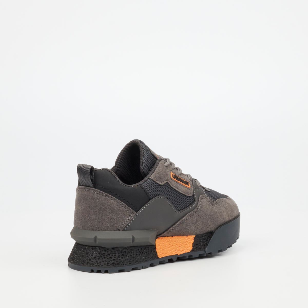 Urbanart Play 2 Faux Nubuck / Mesh Sneaker - Grey (Kids)