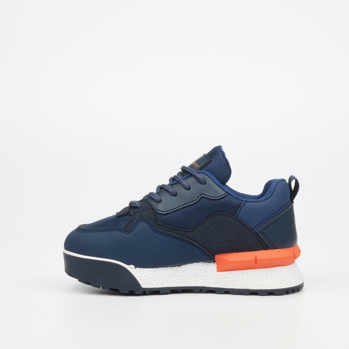 Urbanart Play 2 Faux Nubuck / Mesh Sneaker - Navy Combo (Kids)