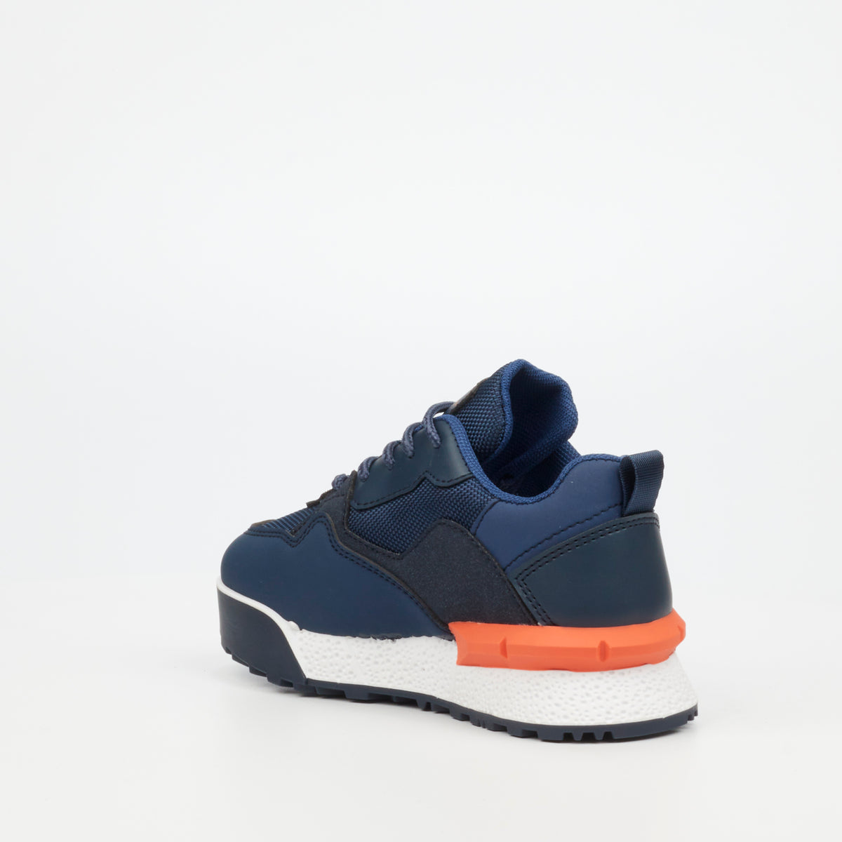Urbanart Play 2 Faux Nubuck / Mesh Sneaker - Navy Combo (Kids)