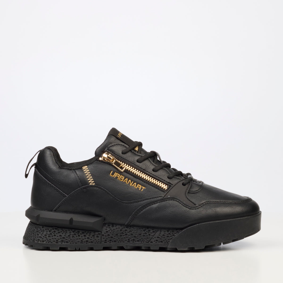 Urbanart Play 35 Faux Wax Sneaker - Black