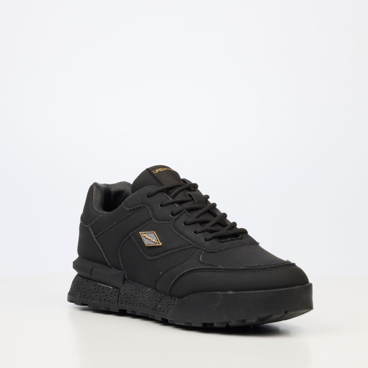 Urbanart Play 36 Faux Wax Sneaker - Black