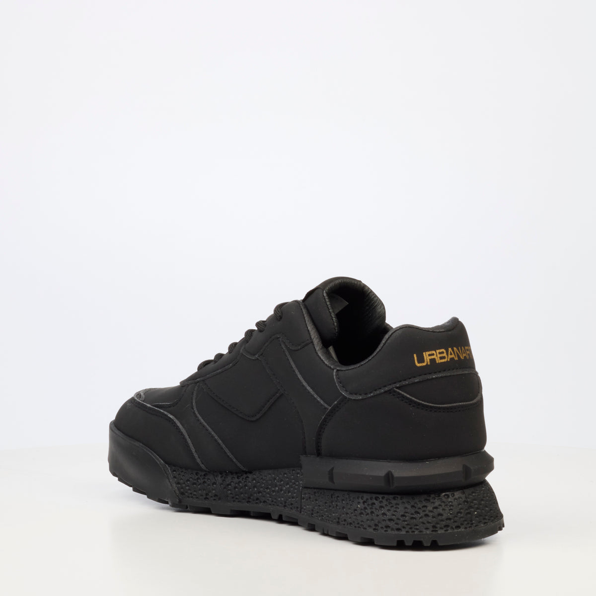 Urbanart Play 36 Faux Wax Sneaker - Black