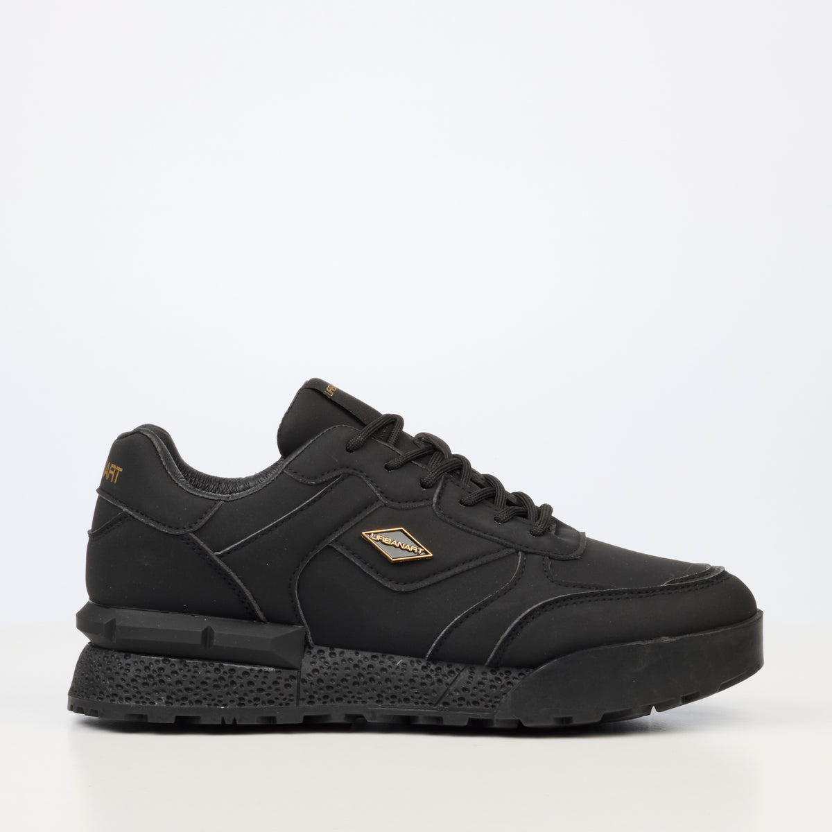 Urbanart Play 36 Faux Wax Sneaker - Black