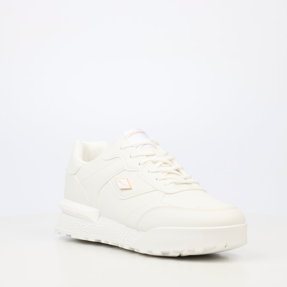 Urbanart Play 36 Faux Wax Sneaker - White