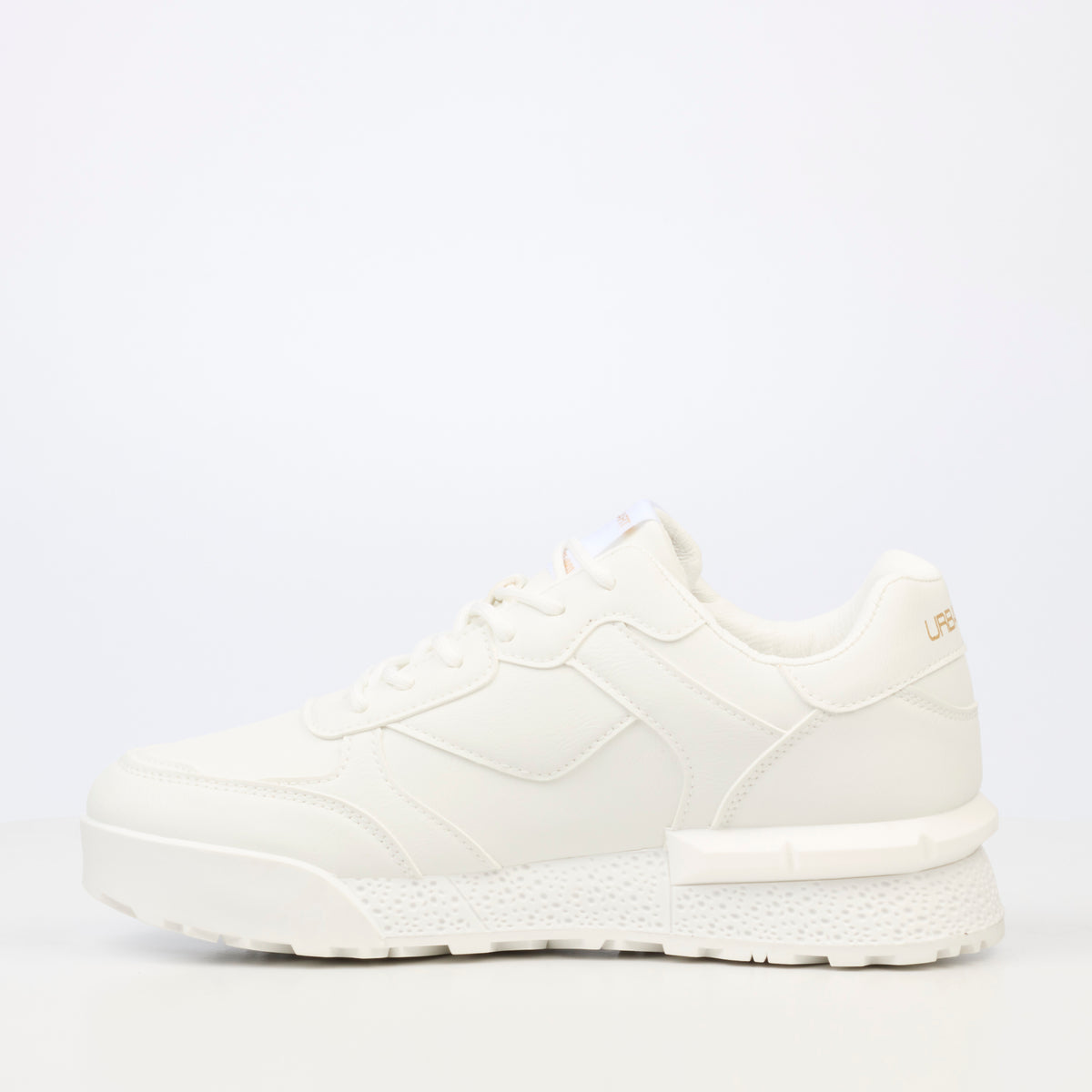 Urbanart Play 36 Faux Wax Sneaker - White