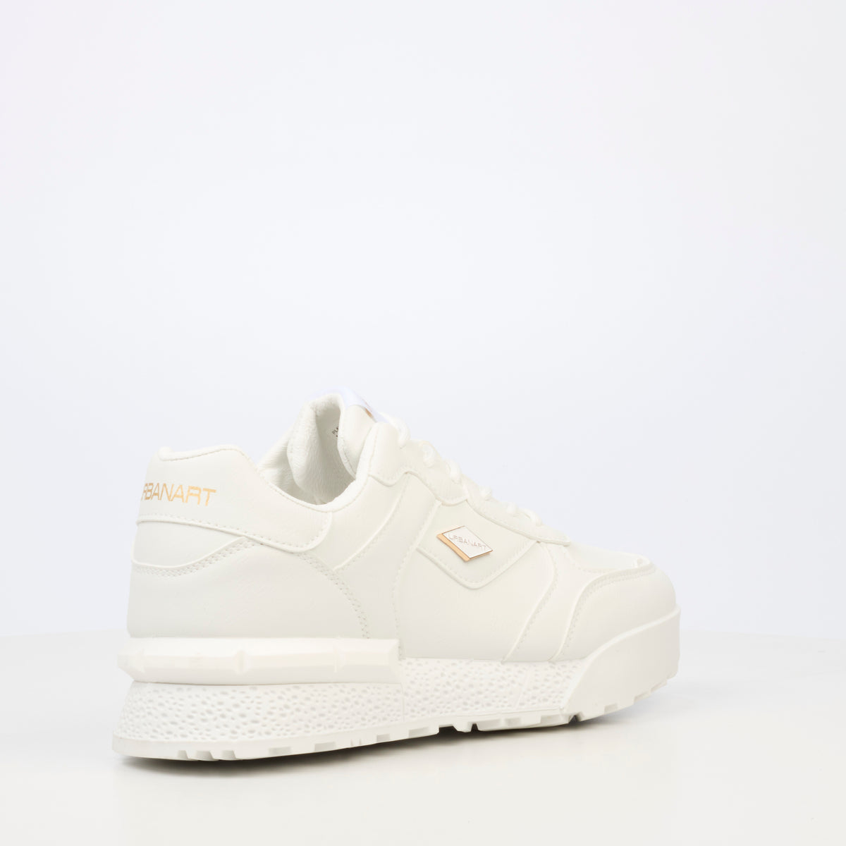 Urbanart Play 36 Faux Wax Sneaker - White