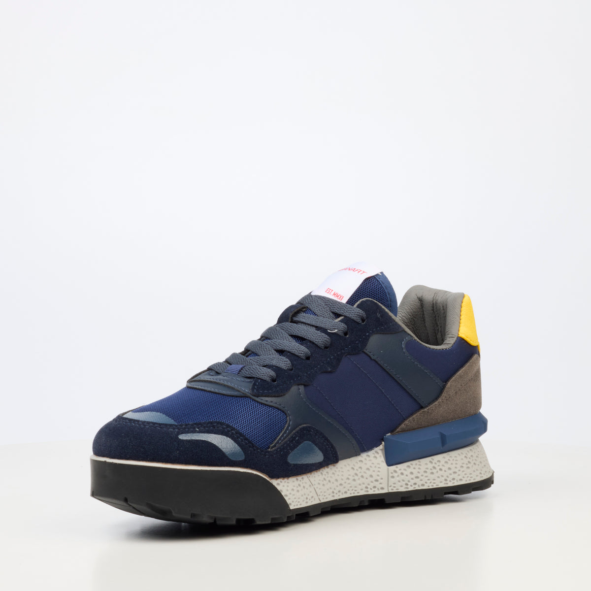 Urbanart Play 37 Nylon / Faux Suede Sneaker - Navy