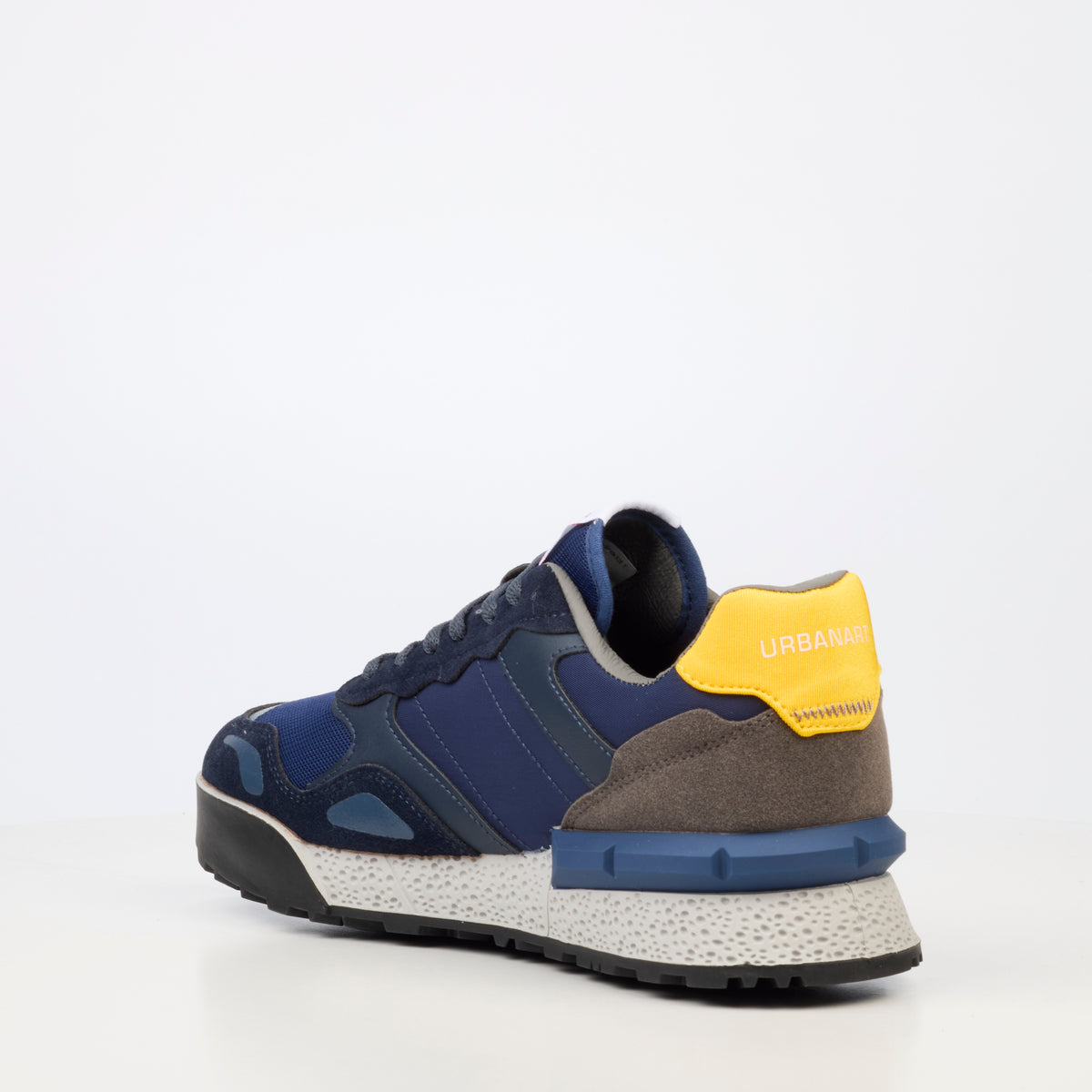 Urbanart Play 37 Nylon / Faux Suede Sneaker - Navy