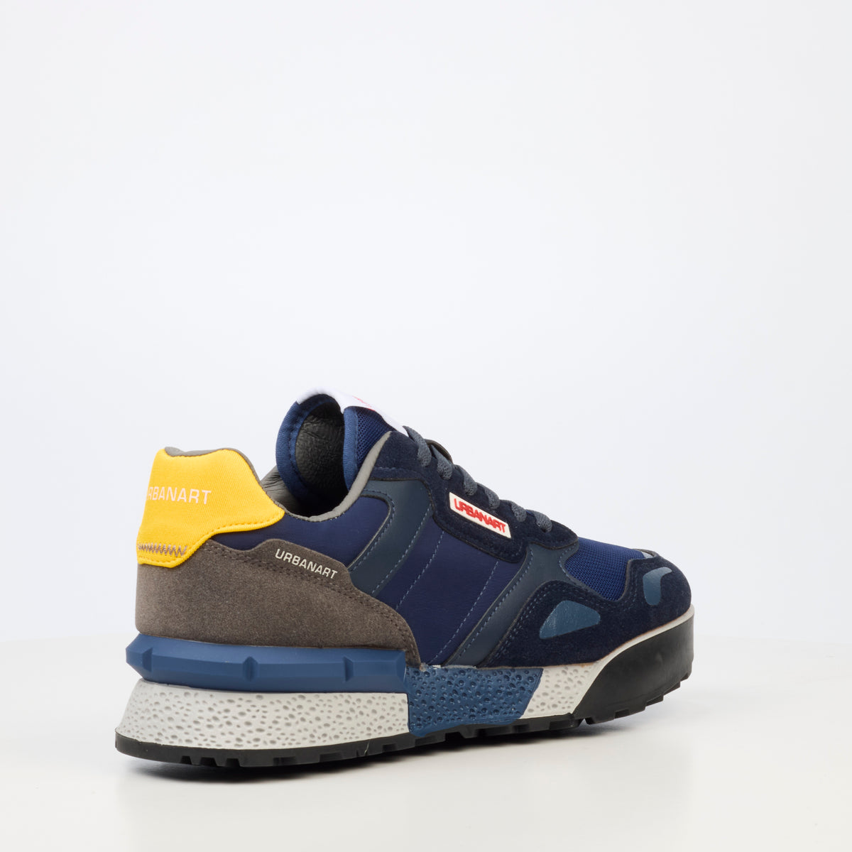 Urbanart Play 37 Nylon / Faux Suede Sneaker - Navy
