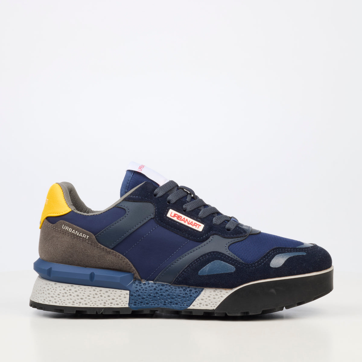Urbanart Play 37 Nylon / Faux Suede Sneaker - Navy