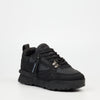 Urbanart Play 3 Faux Nubuck / Print Sneaker - Black footwear Urbanart