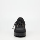 Urbanart Play 3 Faux Nubuck / Print Sneaker - Black footwear Urbanart