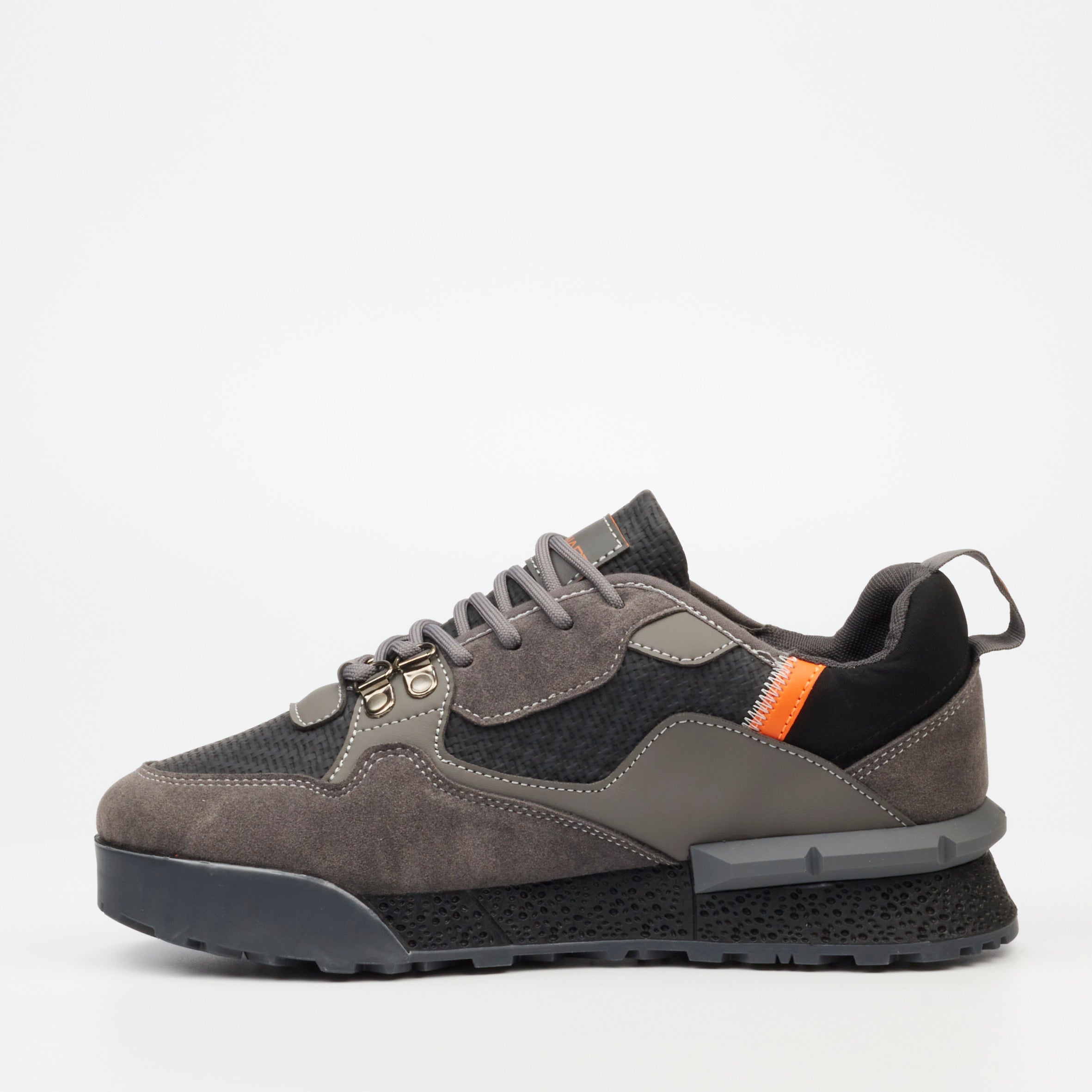 Urbanart Play 3 Faux Nubuck / Print Sneaker - Grey footwear Urbanart