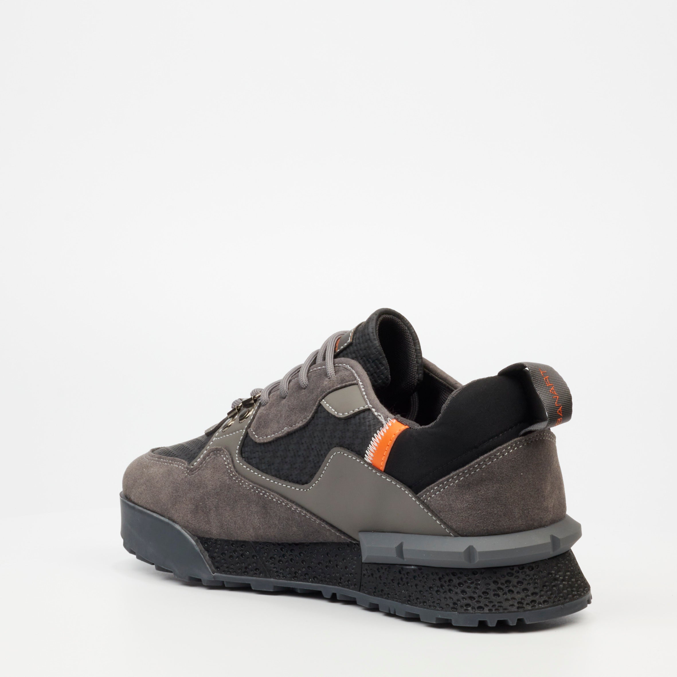 Urbanart Play 3 Faux Nubuck / Print Sneaker - Grey footwear Urbanart