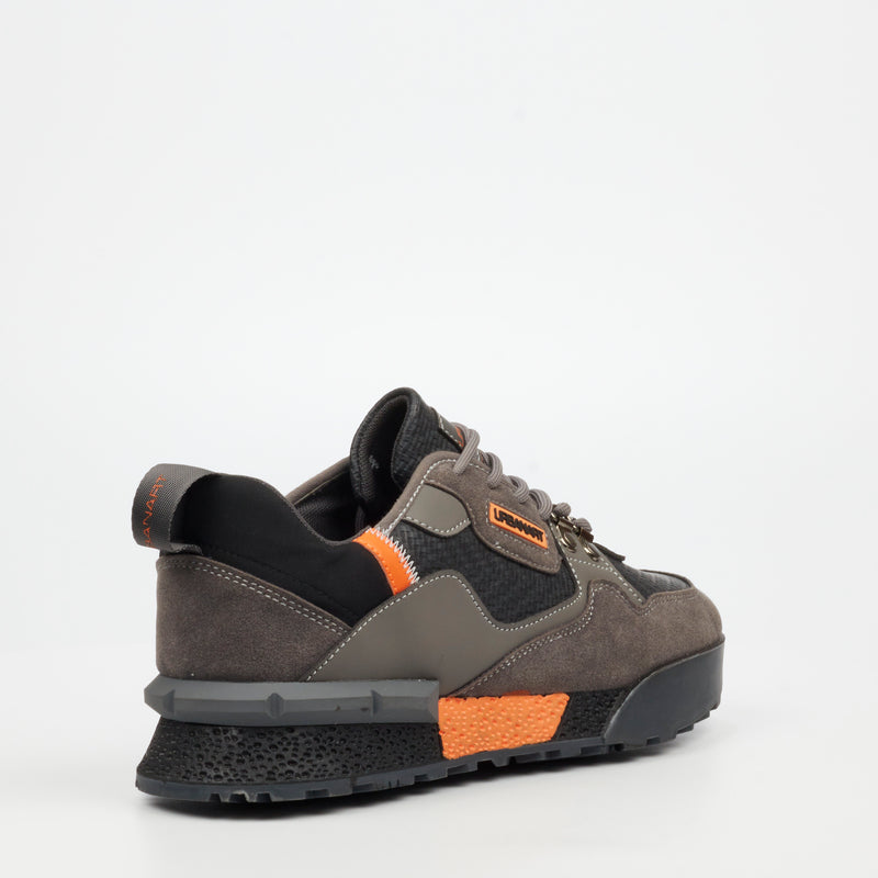 URbanart Play 3 Faux Nubuck / Print Sneaker - Grey footwear Urbanart