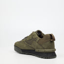 Urbanart Play 3 Faux Nubuck / Print Sneaker - Olive footwear Urbanart
