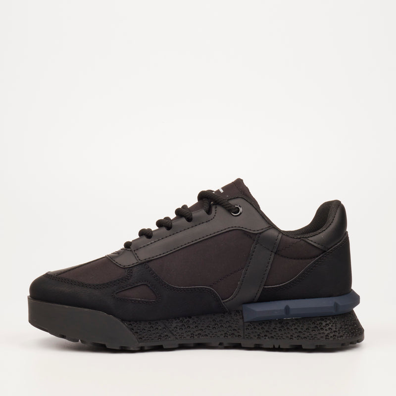 Urbanart Play 4 Mesh / Faux Suede Sneaker - Black footwear Urbanart