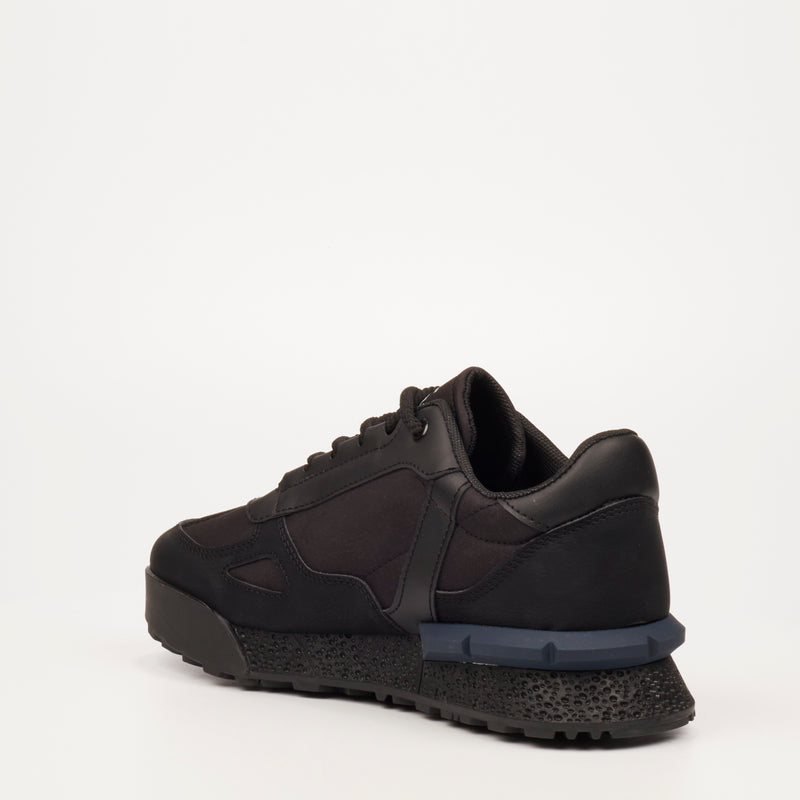 Urbanart Play 4 Mesh / Faux Suede Sneaker - Black footwear Urbanart