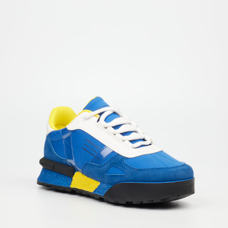 Urbanart Play 4 Mesh / Faux Suede Sneaker - Navy footwear Urbanart