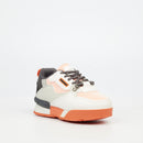 Urbanart Play 5 Faux Wax / Mesh Sneaker - Orange (youth)