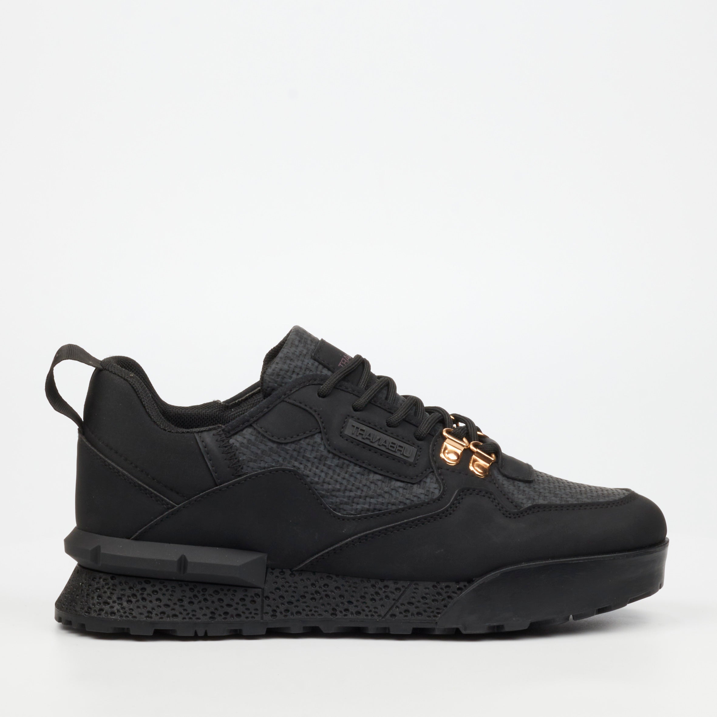 Urbanart Play 6 Faux Nubuck / Print - Black footwear Urbanart