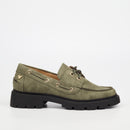 Butterfly Feet Plush 1 Shoe - Olive footwear Butterfly Feet