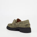 Butterfly Feet Plush 1 Shoe - Olive footwear Butterfly Feet