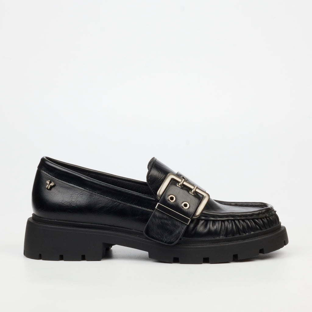 Butterfly Feet Plush 2 Shoe - Black footwear Butterfly Feet