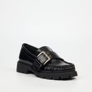 Butterfly Feet Plush 2 Shoe - Black footwear Butterfly Feet