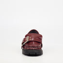 Butterfly Feet Plush 2 Shoe - Burgundy footwear Butterfly Feet