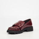 Butterfly Feet Plush 2 Shoe - Burgundy footwear Butterfly Feet