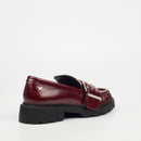 Butterfly Feet Plush 2 Shoe - Burgundy footwear Butterfly Feet