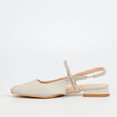Miss Black Polie 1 Pump - Beige footwear Miss Black