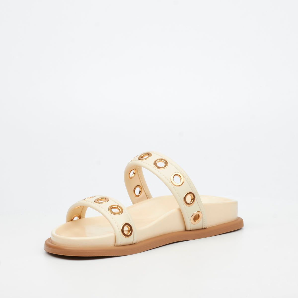 Miss Black Polpetta10 Flat Sandals - Natural
