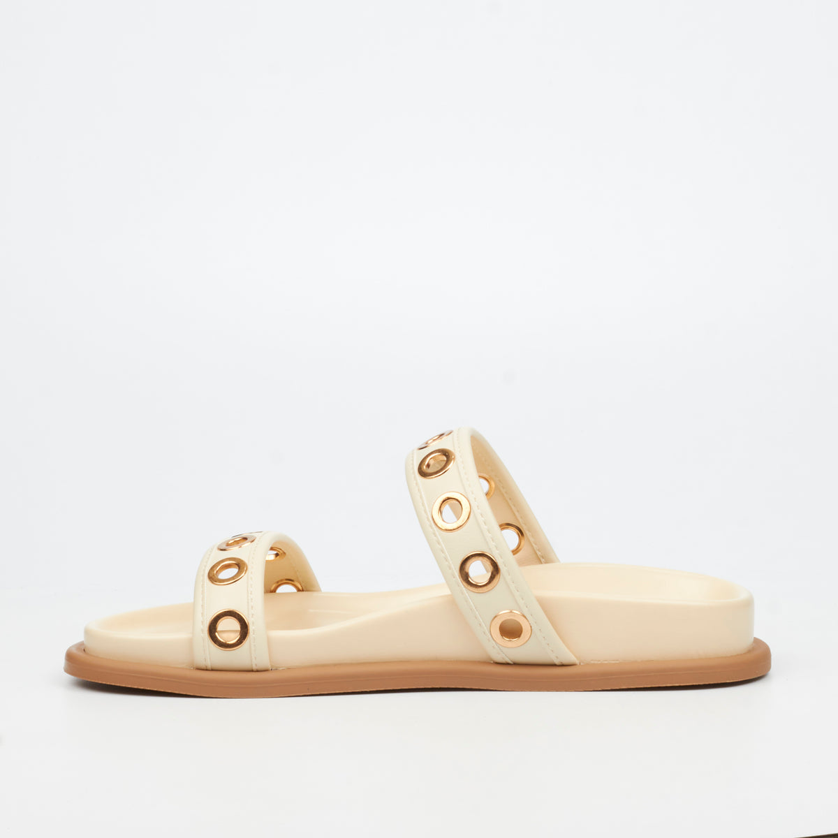 Miss Black Polpetta10 Flat Sandals - Natural