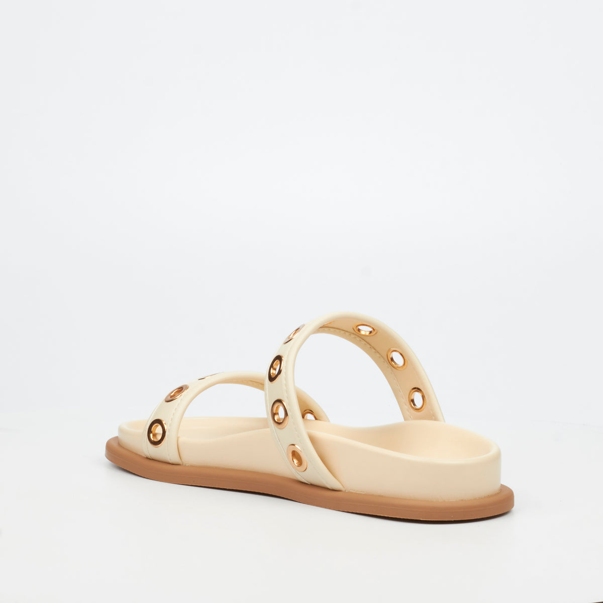Miss Black Polpetta10 Flat Sandals - Natural