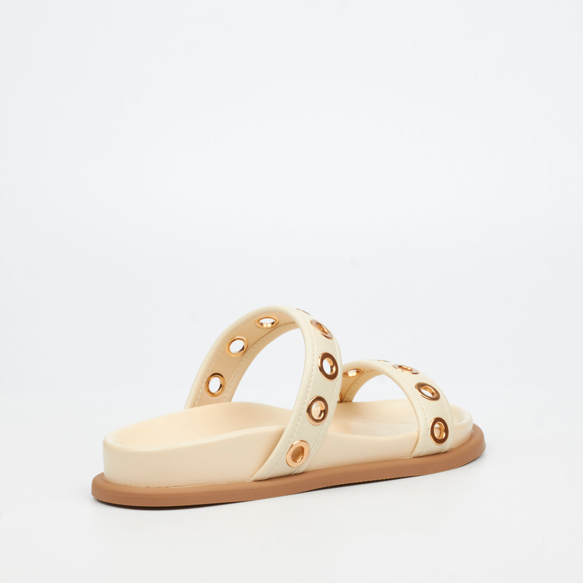 Miss Black Polpetta10 Flat Sandals - Natural