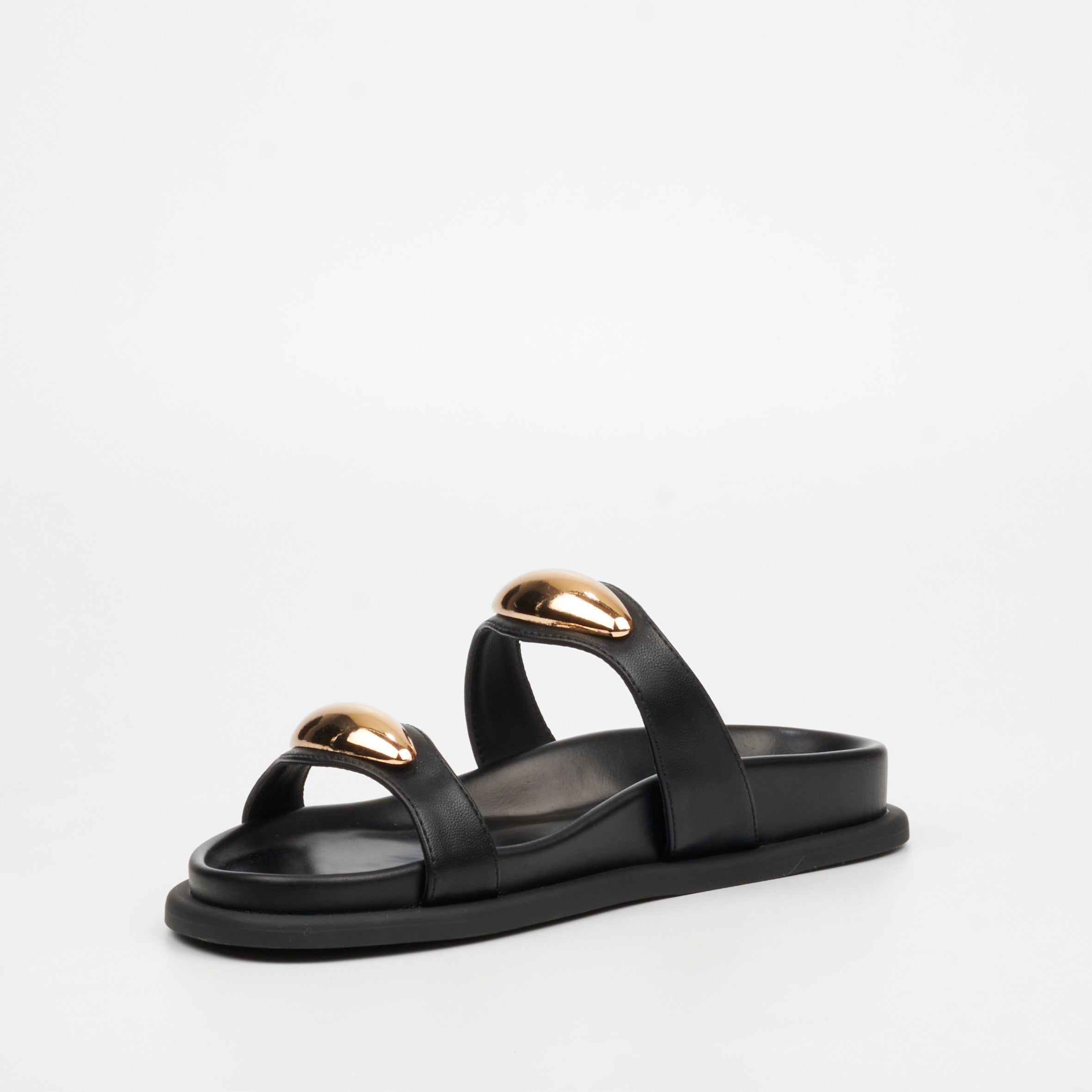 Miss Black Polpetta 11 Sandal - Black