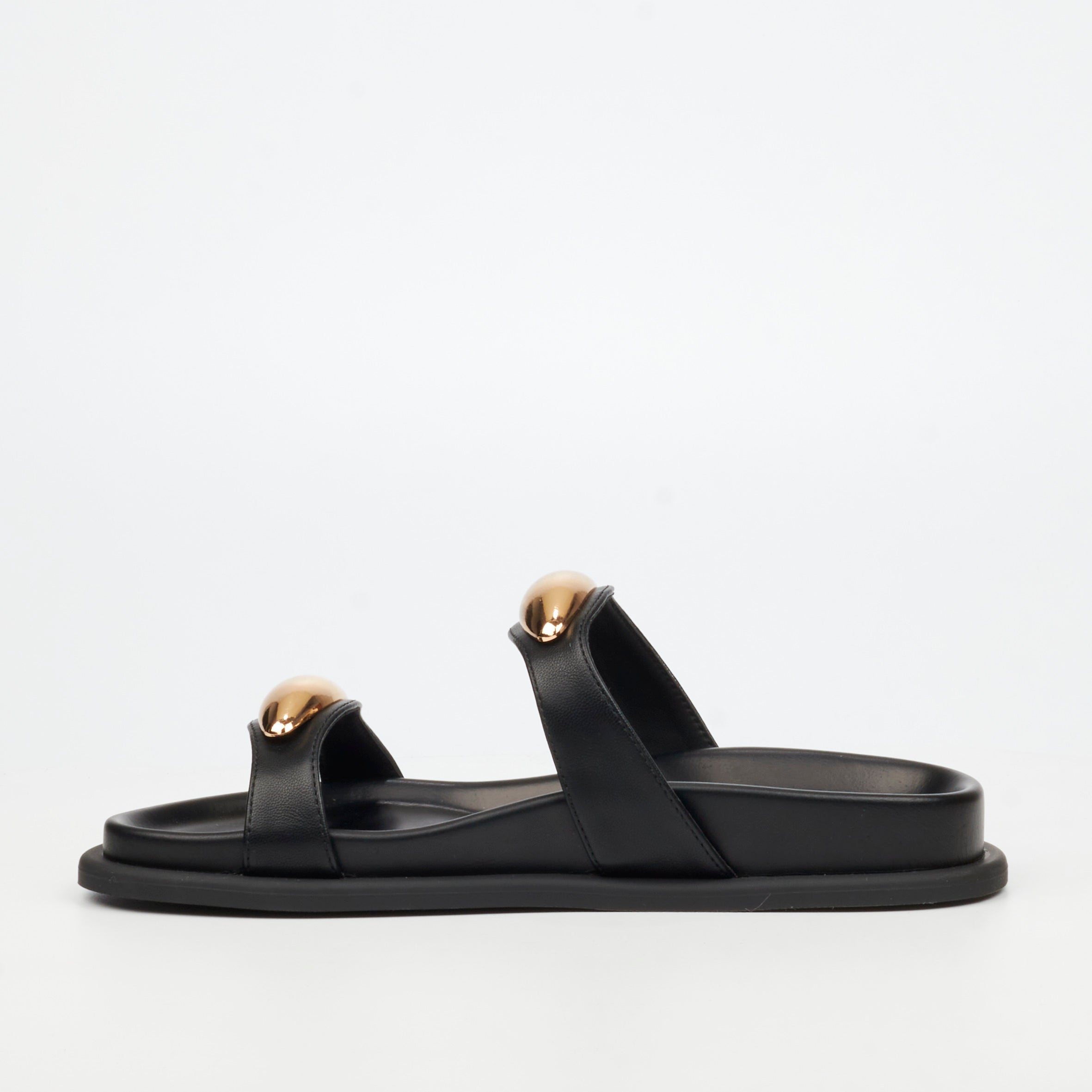 Miss Black Polpetta 11 Sandal - Black